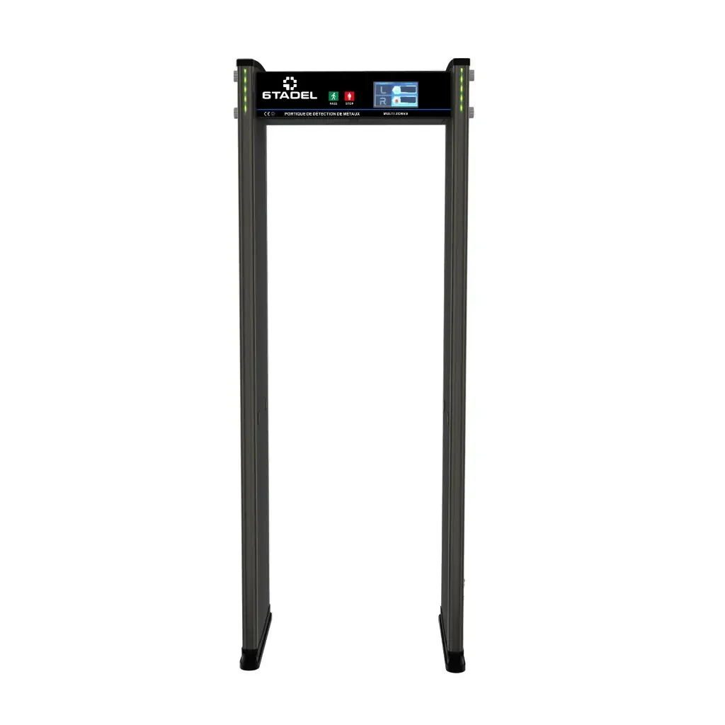 Portique de détection de métaux PS-700, 18 zones