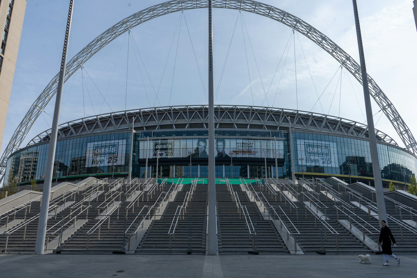Entrée d’un grand stade
